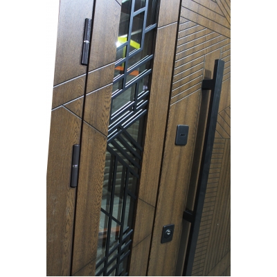 Вхідні двері в будинок Преміум - 1200х2050 праві