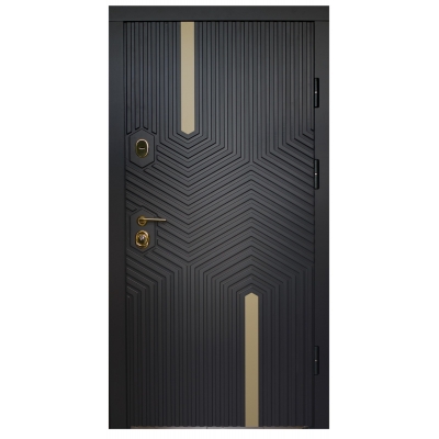 Вхідні двері в квартиру Гранж-12 - 960х2050 праві